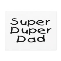 Super Duper Dad 2 postcards