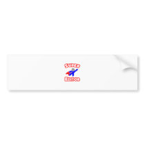Super Editor Bumper Sticker