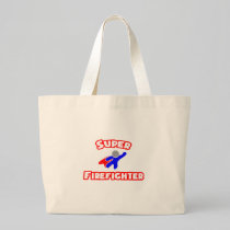 Super Firefighter Tote Bag