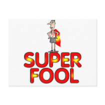 Super Fool Gifts For Him postcards by sagart1952 Super Fool Gifts For Him postcards