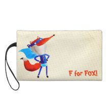 Super Fox Wristlet Purse