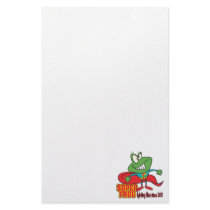 super frog fighting flies since 2011 personalized stationery