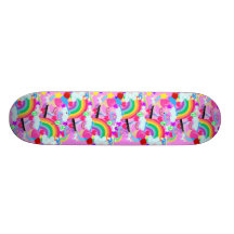 Super Fun 80's! Custom Skate Board
