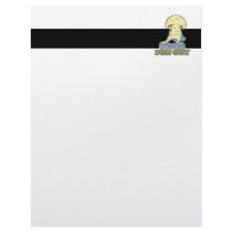 super fun guy fungi mushroom letterhead