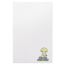 super fun guy fungi mushroom customized stationery