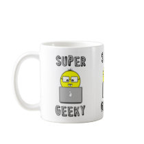 Super Geek Tech Computer Mug by jamiecreates1 Super Geek Tech Computer Mug