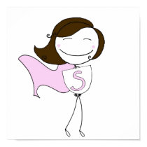 Super Girl Brunette posters