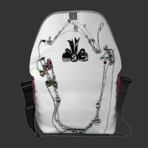 Super Girly Awesome Laptop Tote messenger bags