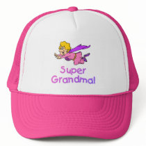 Super Grandma (Flying) hats