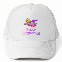 Super Grandma (Flying) hats
