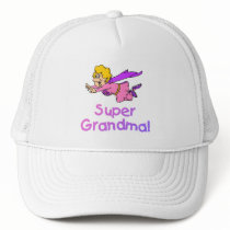 Super Grandma (Flying) hats