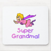 Super Grandma (Flying) mousepads
