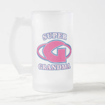 Super Grandma Glass Mug