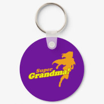 Super Grandma Grandmother Grandparent's Day keychains