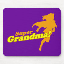 Super Grandma Grandmother Grandparent's Day mousepads