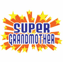 Super Grandmother photo sculptures