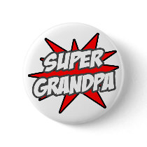 Super Grandpa Buttons