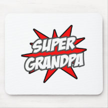 Super Grandpa Mouse Pads