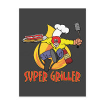 Super Griller Post Card