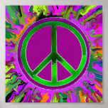 SUPER Groovy Peace Sign Print