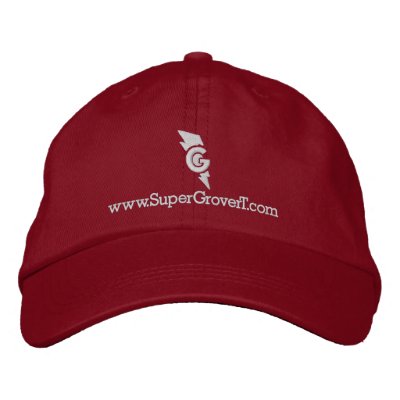 Super Grover T - The Hat! Embroidered Baseball Cap Super Grover T - The Hat! Embroidered Baseball Cap