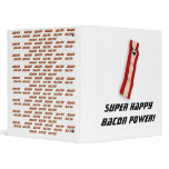 Super Happy Bacon Power! binders