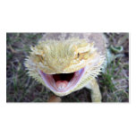 Super Happy Bearded Dragon Business Card Template