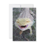 Super Happy Bearded Dragon Custom Invitations