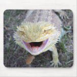 Super Happy Bearded Dragon Mouse Pads