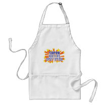 Super Health and Safety Officer aprons by busybrain Super Health and Safety Officer aprons