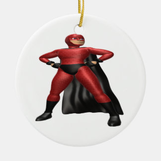 super hero ornament