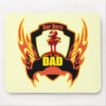 Super Hero Dad Fathers Day Gifts mousepads