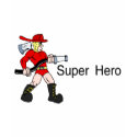 Super Hero (Fireman) t-shirts
