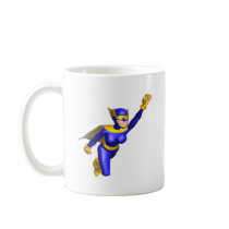 Super Hero Woman Coffee Mugs