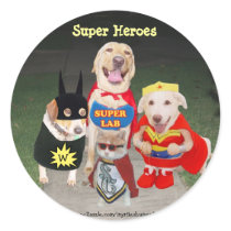 Super Heroes stickers