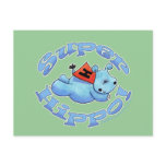 Super Hippo postcards