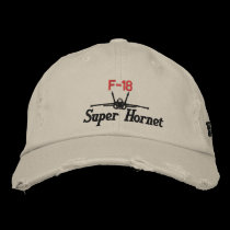 Super Hornet Golf Hat embroidered hats