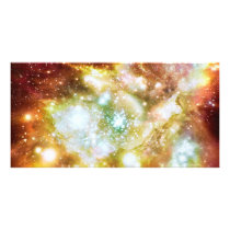 Super Hot and Bright Lynx Arc Star Cluster Customized Photo Card