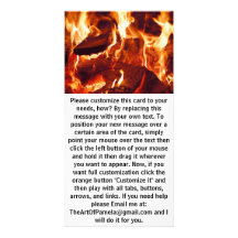 Super Intense Red Flames Photo Greeting Card