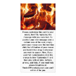 Super Intense Red Flames photo cards
