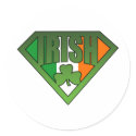 Super Irishman Irelang Flag Sticker