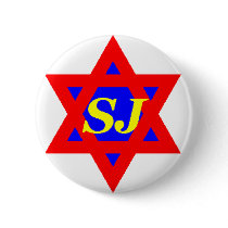 Super Jew Pin buttons