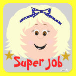 Super Job Sticker stickers
