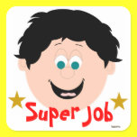 Super Job Sticker stickers