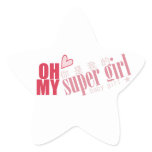 SUPER JUNIOR STICKER: super girl
