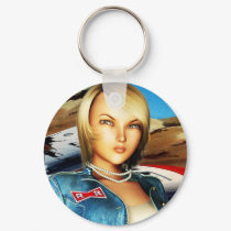Super Juuhachigou Keychain by SlayerX Super Juuhachigou Keychain