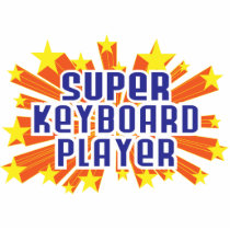 Super Keyboard Player photo sculptures