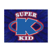 Super Kid Boys Postcard