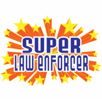 Super Law Enforcer photo sculptures