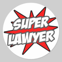 Super Lawyer Sticker